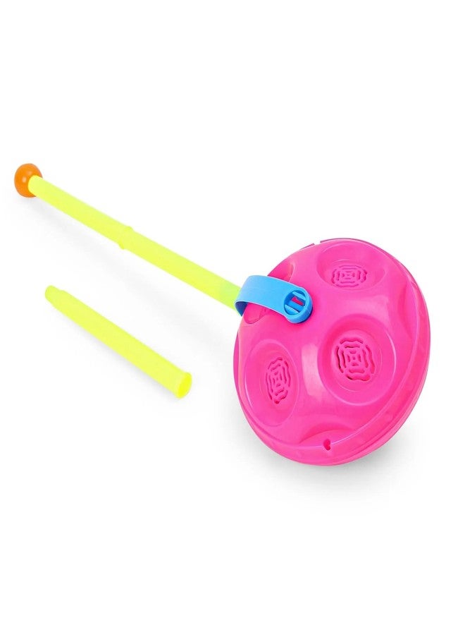 YUIOP - Wheel O Bell for Kids - Push & Pull Toy with Sound - Safe - Color May Vary - Image 1